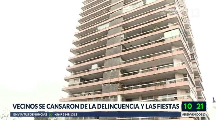 Vecinos de edificio de Las Condes denuncian ola de delincuencia