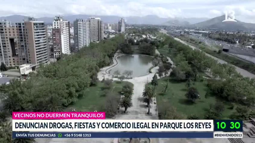 Vecinos de Parque los Reyes denuncian comercio ilegal, delincuencia y constantes fiestas