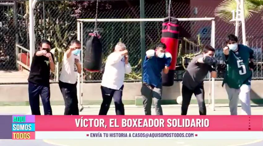 ¡Nos activamos por el boxeador solidario de Huechuraba!