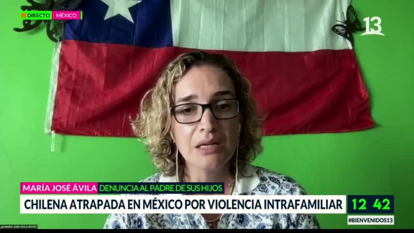Chilena denuncia violencia de ex pareja y no puede salir de México