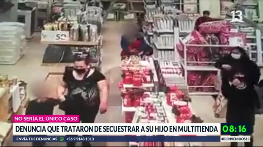 Madres denuncian que trataron de secuestrar a sus hijos en multitienda 