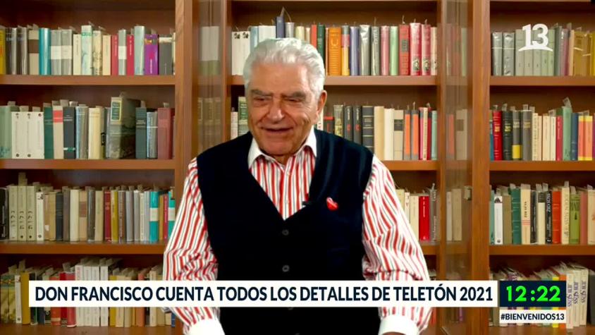 Don Francisco: “Esta va a ser mi última Teletón en esta posición”