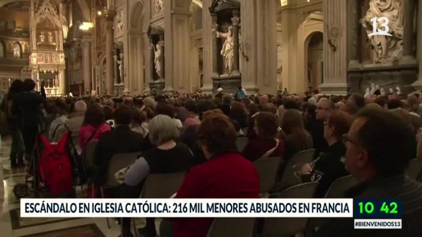 Escándalo en Iglesia Católica: 216 mil menores abusados en Francia 