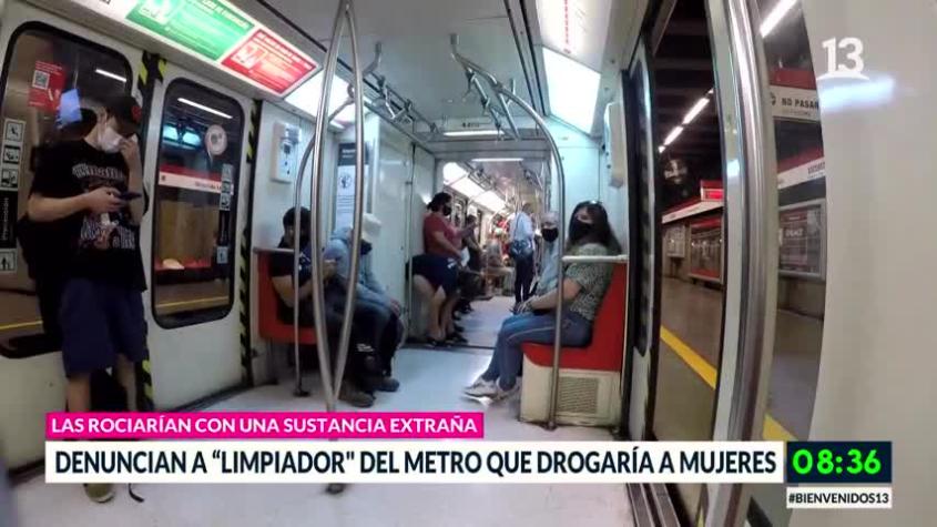 Denuncian a falsos "sanitizadores" que drogarían a mujeres en Metro