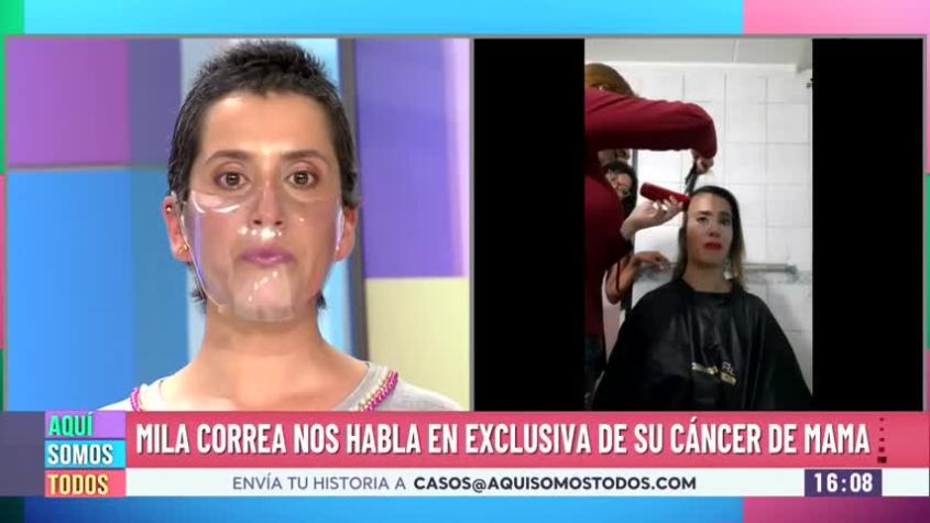 Mila Correa habló en exclusiva de su cáncer de mama: "Es un impacto muy fuerte"