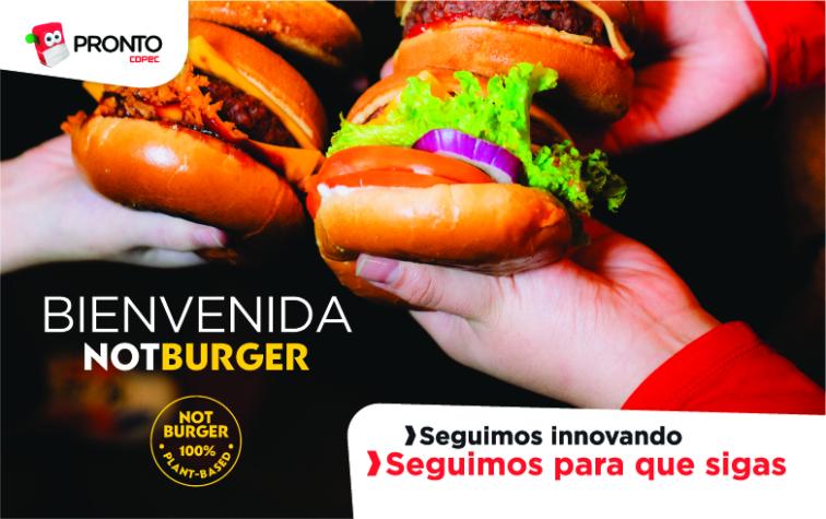 Pronto Copec se suma al cambio: ¡NotBurger para todos los gustos!
