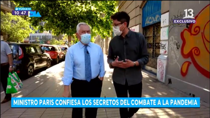 Ministro Paris reveló que espera que haya "vacunas mixtas" en 2022