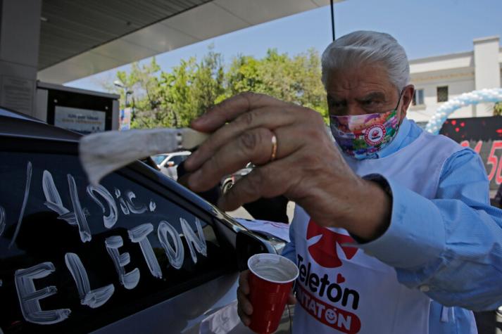 Don Francisco lideró el regreso de la "Pintatón" a las calles del país