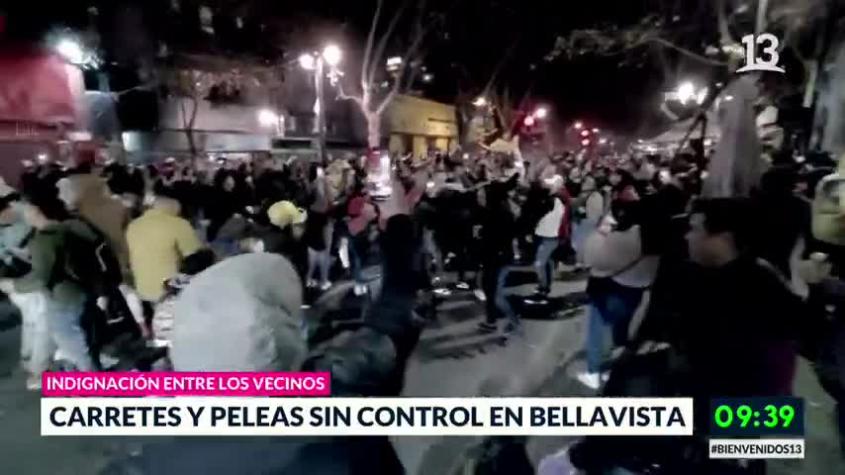 Vecinos indignados por fiestas y peleas sin control en Bellavista