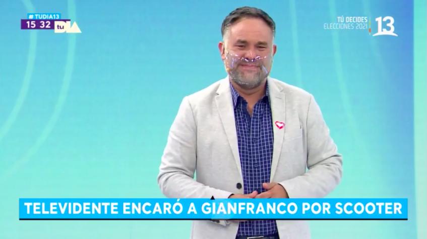 “Se ve poco profesional”: Televidente sorprendió al “encarar” a Gianfranco Marcone