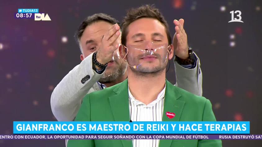 Gianfranco Marcone es maestro de reiki y enseñó técnicas 