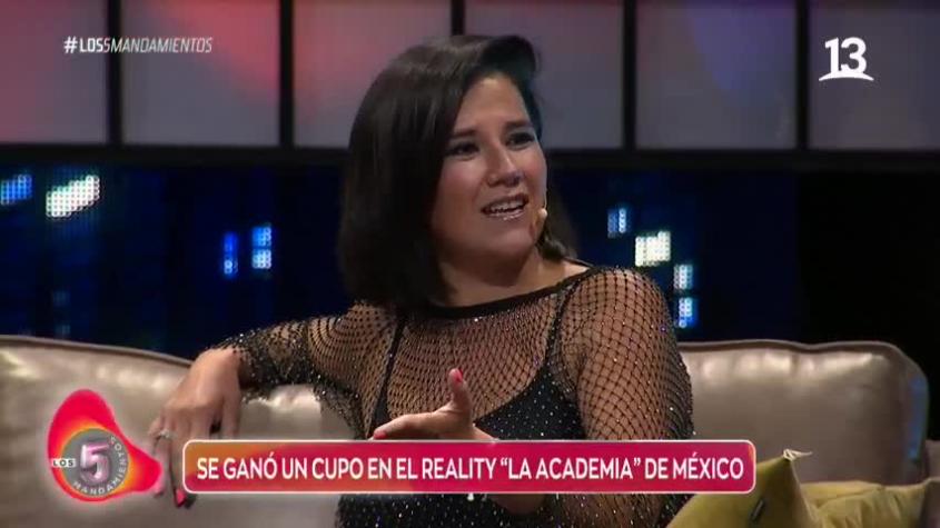 "La gente me quiso mucho": Carolina Soto sobre su experiencia en "La Academia" en México