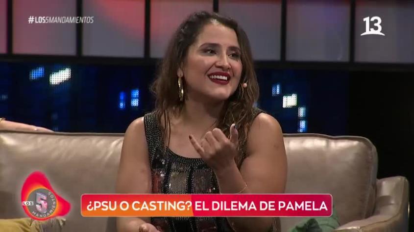 Pamela Leiva contó que fue al casting de "1810" en vez de dar la PSU