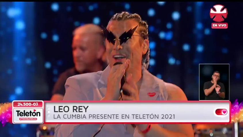 ¡La rompió!: Leo Rey sorprende con llamativo look para la Teletón 2021 