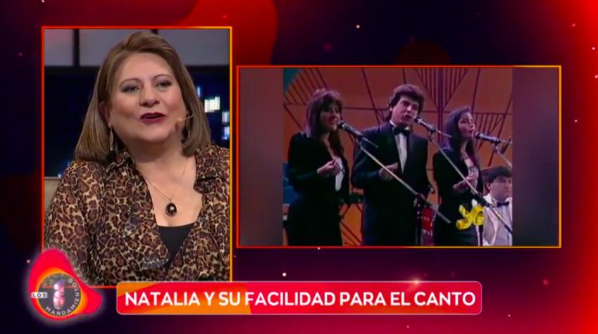 Natalia Cuevas recordó su paso como corista de Myriam Hernández y Pollo Fuentes