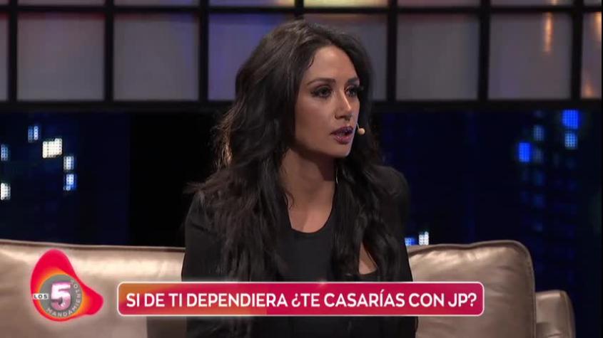 Pamela Díaz se sinceró por su relación con Jean Philippe: "No queremos tener hijos ni casarnos":