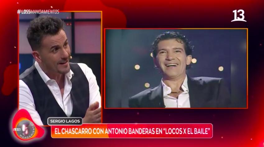 Sergio Lagos recordó divertida anécdota con Antonio Banderas