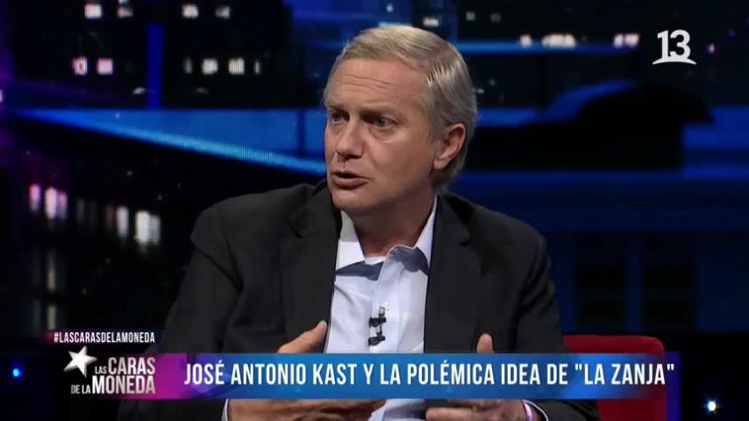 José Antonio Kast se refirió a propuesta de construir una zanja en la frontera