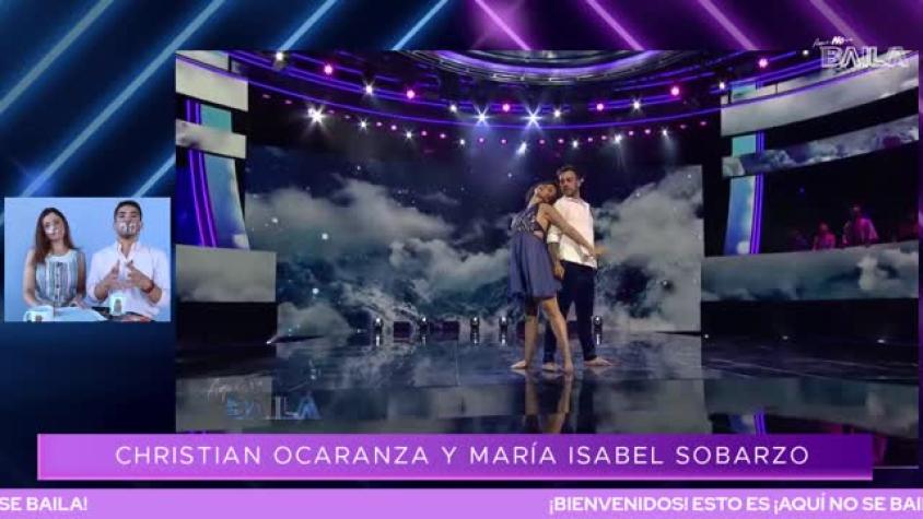 La emotiva presentación de Christian Ocaranza e Icha Sobarzo 