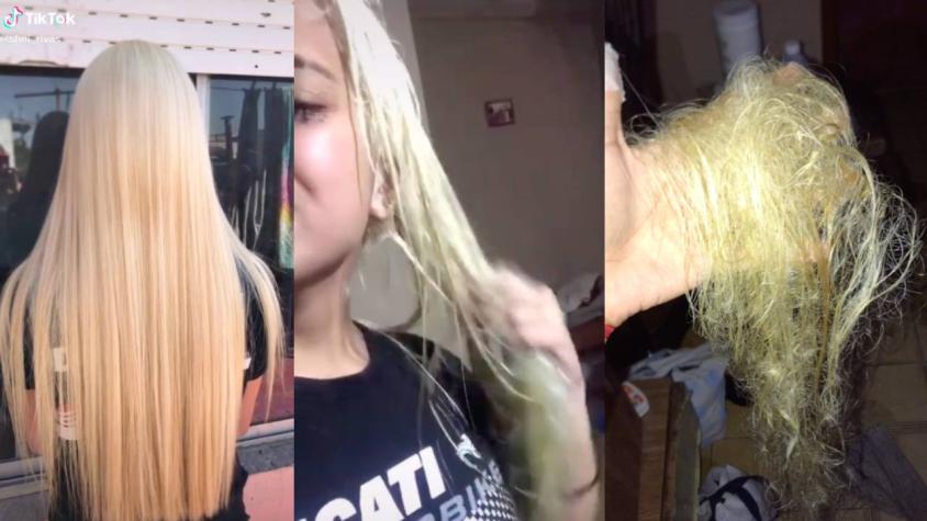 “Tiraba mi pelo a la basura”: Joven vive pesadilla tras ir a la peluquería