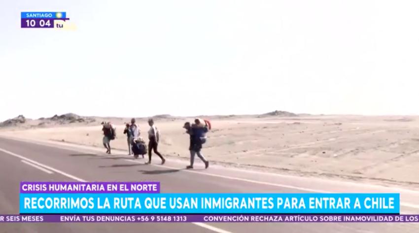 Recorrimos la ruta que usan inmigrantes para entrar a Chile