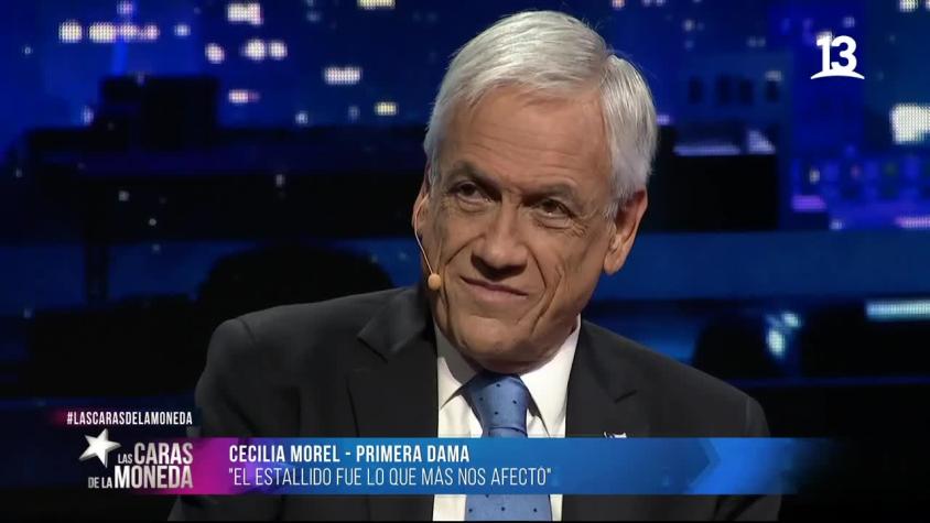 Sebastián Piñera aseguró que nunca pensó en renunciar durante el estallido social