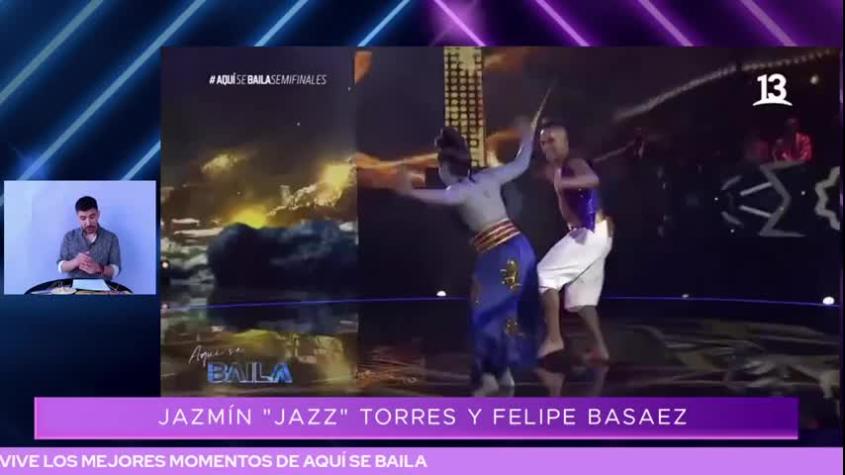 Jazz no logró conquistar al jurado bailando al ritmo de "Aladdín"
