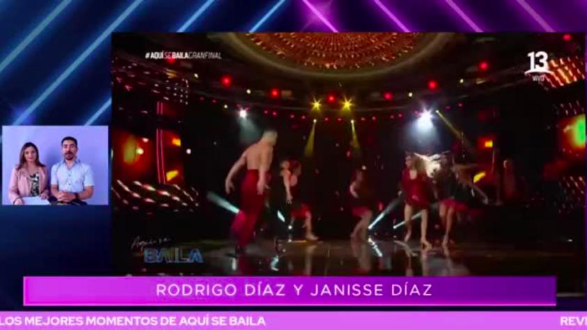 Rodrigo Díaz sorprendió bailando flamenco en la final de "Aquí se baila"