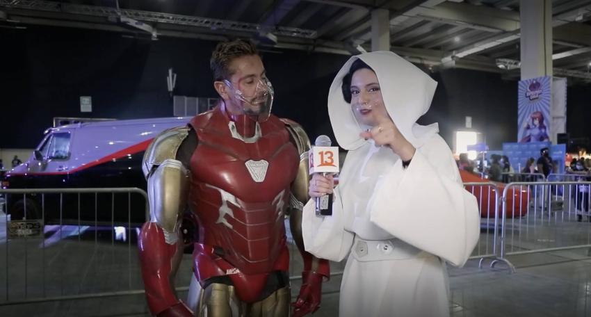 Tony Stark chileno sorprendió en Superfest