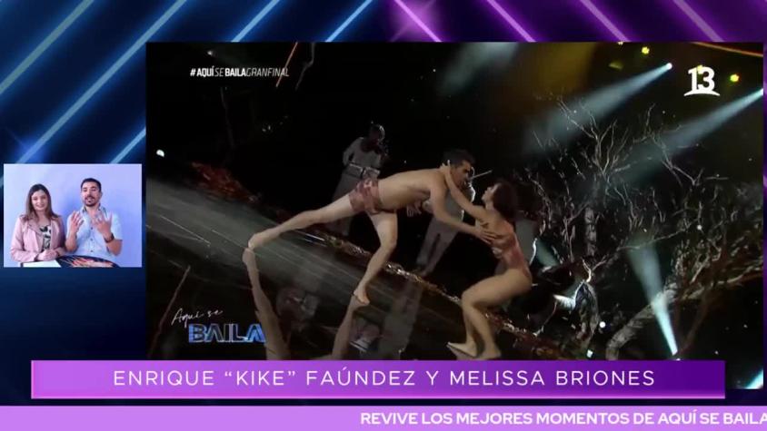 La sorprendente presentación que coronó a Kike Faúndez como el ganador de "Aquí se baila"