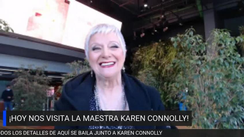 Karen Connolly habló de su estrecha relación con el jurado de "Aquí se baila"