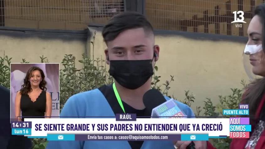 "Me pasan llamando...": Joven asegura que sus padres no entienden que ya creció