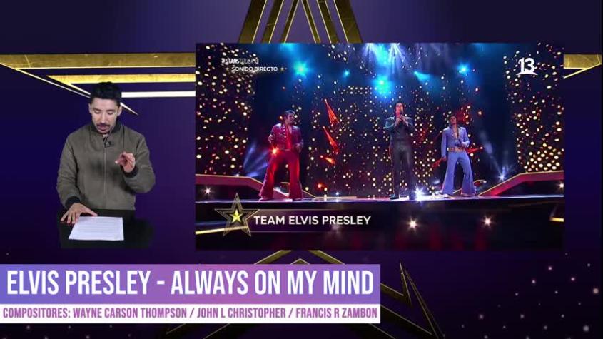 Team Elvis Presley: El jurado criticó duramente su interpretación de "Always on my mind"