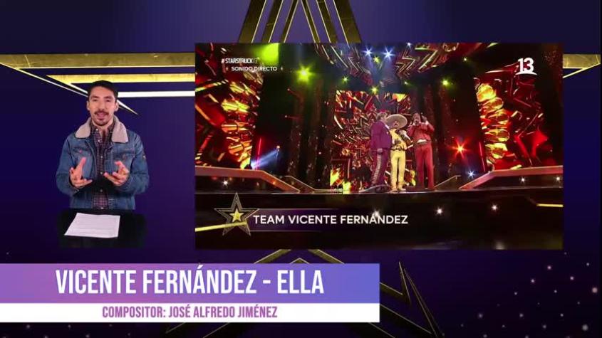 "Estuvieron impecables": Team Vicente Fernández cautivó al jurado con "Ella"
