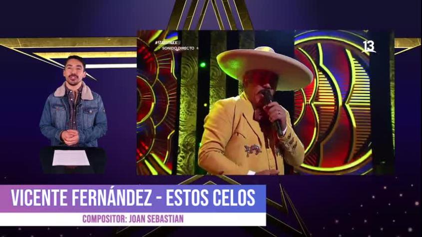 Team Vicente Fernández interpretó "Estos Celos" para salvarse de eliminación