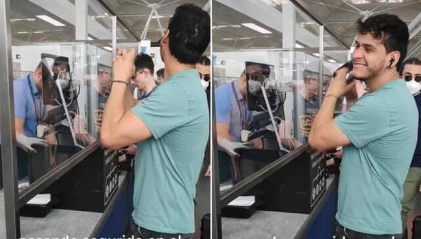 Medidas drásticas: Perfume excedió el peso indicado del equipaje y él decidió echárselo todo