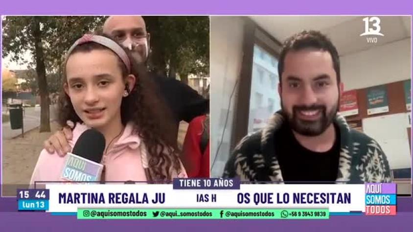 Hites apoyó la campaña de pequeña activadora que regala juguetes para sacar sonrisas