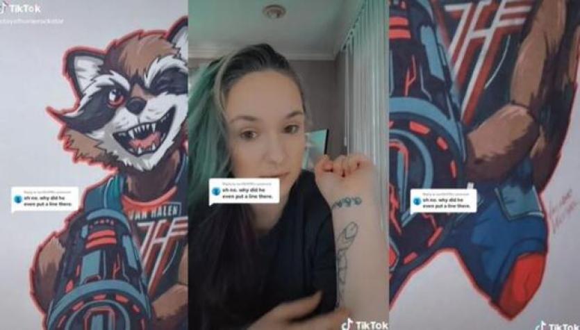 ¿Qué es eso? Se tatuó a reconocido personaje de Marvel y el resultado fue horrendo