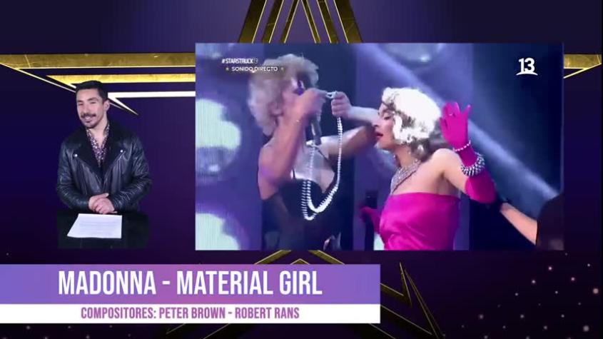 Team Madonna destacó por su gran performance en el escenario con "Material Girl"