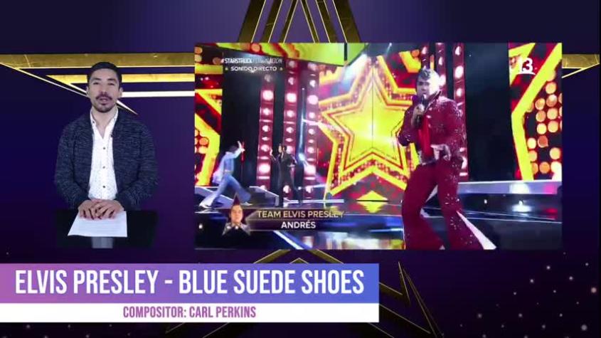 Team Elvis Presley hizo bailar al jurado al ritmo de "Blue Suede Shoes"