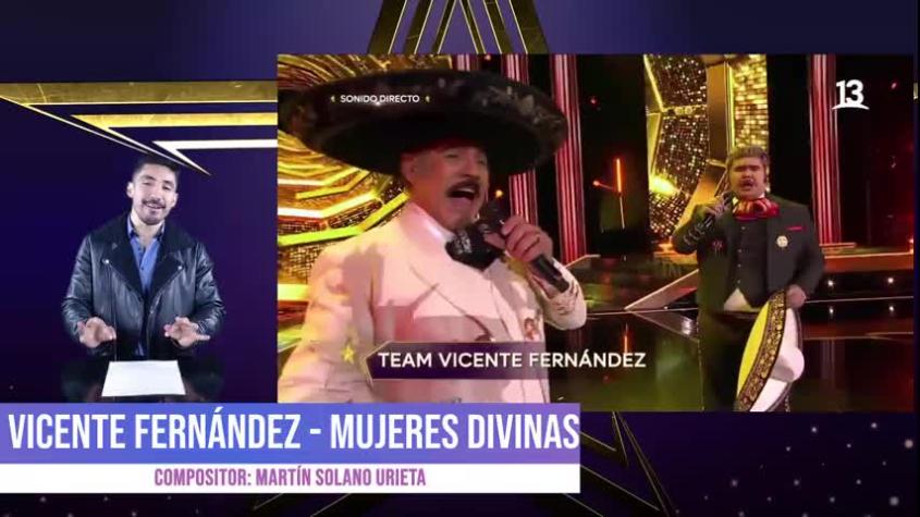 Team Vicente Fernández: Al ritmo de "Mujeres Divinas" logró salvarse de eliminación