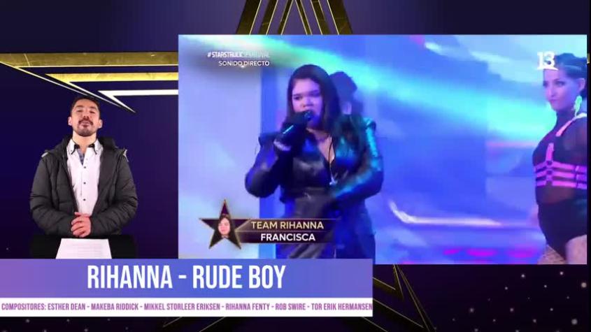 Team Rihanna: Francisca Pantenes hizo bailar al jurado con "Rude Boy"