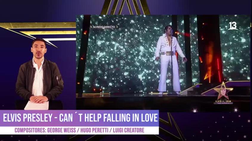 Elvis Presley: Andrés Serrano lo dejó todo en el escenario con "Can't hell falling in love"