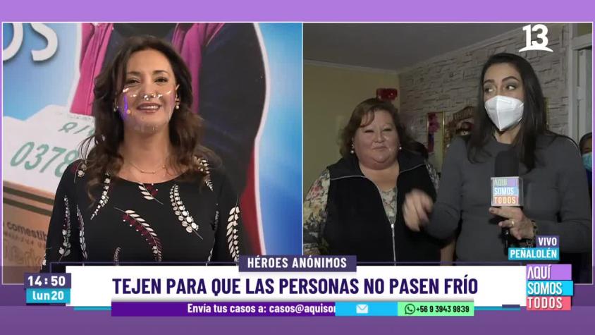 La mujer más solidaria de Peñalolén.