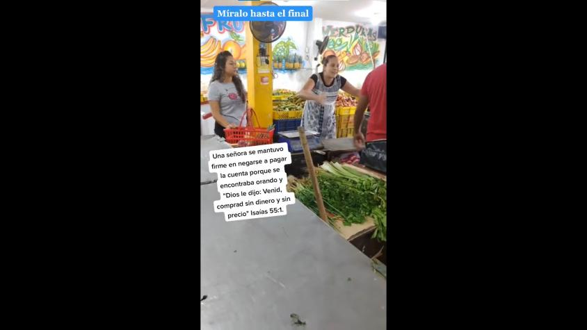 Se negó a pagar porque Dios le habló: "Estaba orando y él me lo ordenó"