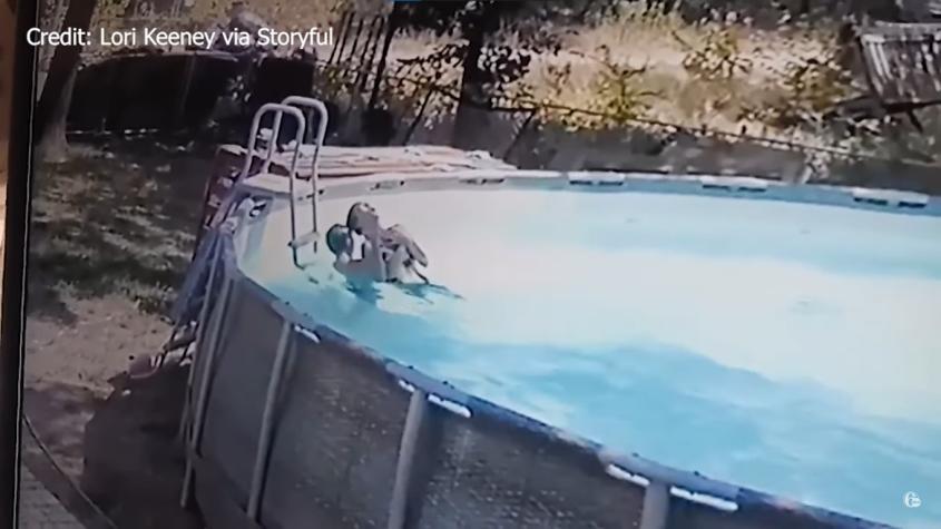 Niño de 10 años salvó a su madre de morir ahogada en una piscina: Recibió condecoración 
