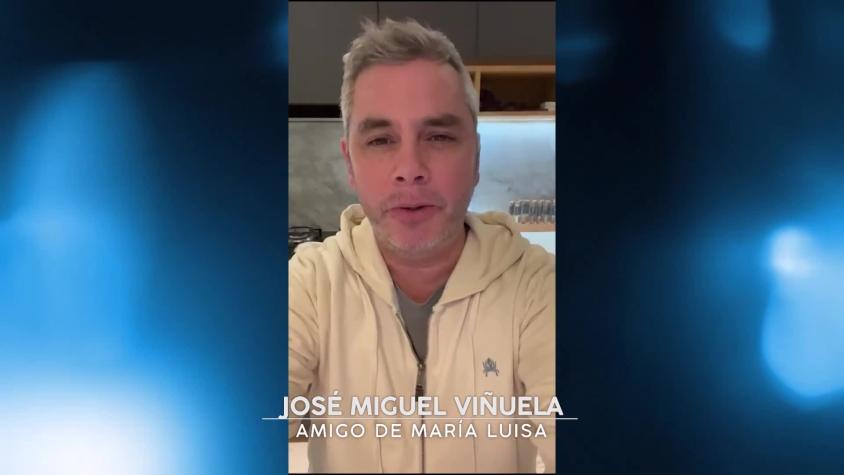 José Miguel Viñuela de ex pololo a mejor amigo de María Luisa