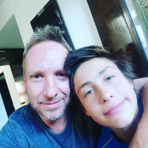 "Sigue creciendo y riendo": Martín Cárcamo festeja el cumpleaños 17 de su hijo