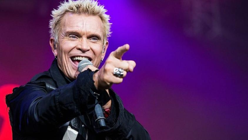 Con incidentes incluidos afuera del Teatro Caupolicán: Así fue el debut de Billy Idol en Chile