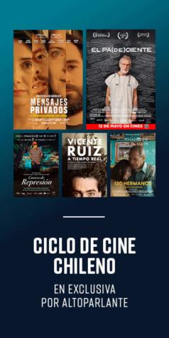 Ciclo de cine chileno en Altoparlante: Cinco películas nacionales por tiempo limitado